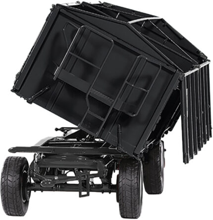 KROGER HKD302 Remorque 4 roues, Noire – Image 6
