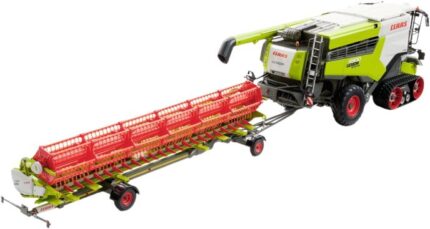 CLAAS Lexion 6900 TT Moissonneuse batteuse avec coupe blé Vario 930 et chariot de transport – Image 4