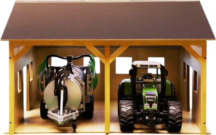 Hangar bois pour 2 tracteurs – Image 3