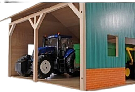 Hangar bois pour 2 tracteurs – Image 4