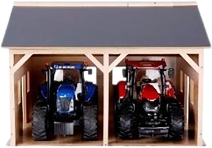 Hangar bois pour 2 tracteurs – Image 5