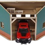Hangar bois pour 1 tracteur