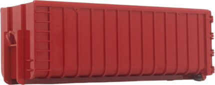 Container déposable 40m3, rouge – Image 3