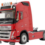 VOLVO FH5 4x2, rouge