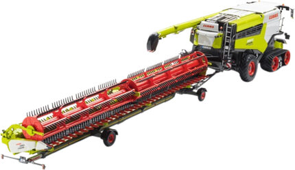 CLAAS Lexion 8900 TT avec barre de coupe Convio 1380 et chariot de transport – Image 4