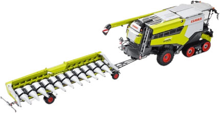 CLAAS Lexion 8900 TT avec bec à maïs Corio 1275 C Conspeed et chariot de transport – Image 4