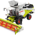CLAAS Trion 730 Moissonneuse batteuse avec barre de coupe Colza Vario 930