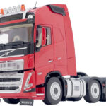 VOLVO FH5 Globettoter 6x2, rouge