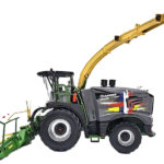 KRONE BigX 780 Ensileuse avec bec à mais et pick-up à herbes