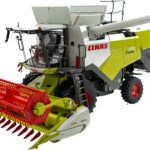 CLAAS Evion 430 Moissonneuse batteuse avec coupe blé Vario 620