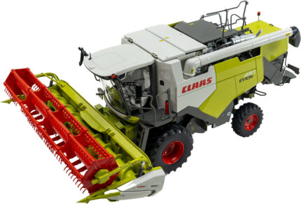 CLAAS Evion 430 Moissonneuse batteuse avec coupe blé Vario 620 – Image 12
