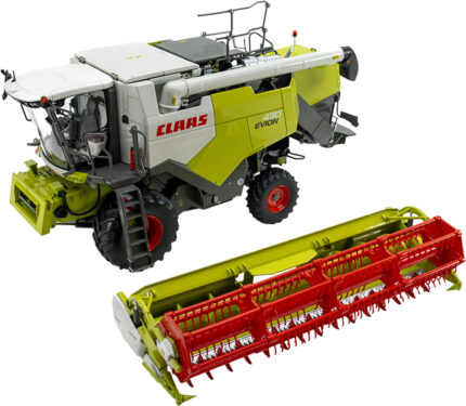 CLAAS Evion 430 Moissonneuse batteuse avec coupe blé Vario 620 – Image 17