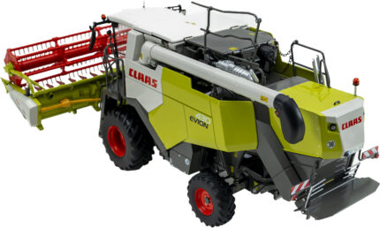 CLAAS Evion 430 Moissonneuse batteuse avec coupe blé Vario 620 – Image 8