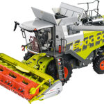 CLAAS Evion 450 Moissonneuse batteuse avec coupe blé Vario 620