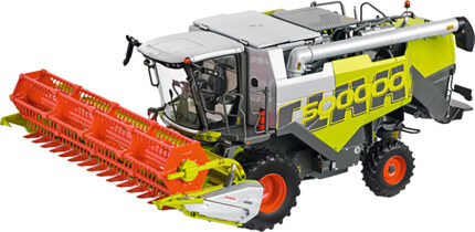 CLAAS Evion 450 Moissonneuse batteuse avec coupe blé Vario 620 – Image 3