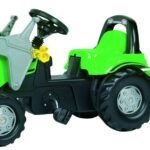 Tracteur DEUTZ avec chargeur et remorque