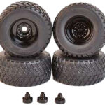 Lot de 4 pneus avec jantes BKT 710/50R30.5
