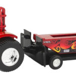 CASE IH Tracteur Pulling avec remorque