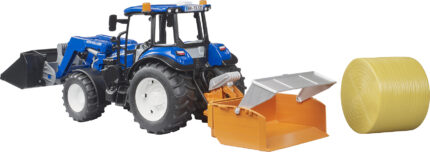 Tracteur NEW HOLLAND T5.120 avec chargeur, caisse portable et accessoires – Image 5