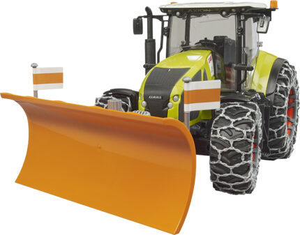 Tracteur CLAAS Axion 950 avec lame à neige et chaine à neige – Image 4