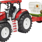 Tracteur ROADMAX avec remorque forestière