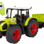 1/24  Trateur CLAAS Arion 660 avec remorque, Radio-commandé 2,4 GHz