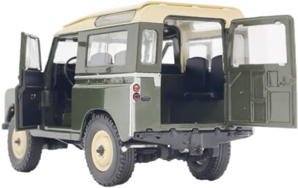 LAND ROVER Serie 3 88 toit souple, verte – Image 3