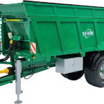 TEBBE HS 240 Epandeur à fumier 2 essieux