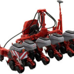 KUHN Kosma TSE Semoir 6 rangs avec réservoir gris