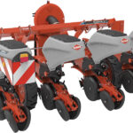 KUHN Kosma TM Semoir 4 rangs avec reservoir gris