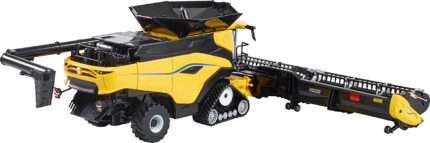 NEW HOLLAND CR11 Moissonneuse batteuse sur chenilles avec barre de coupe et bec à maïs – Image 3