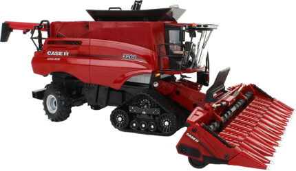 CASE IH 9260 AFS Moissonneuse batteuse sur chenilles avec barre de coupe et bec à maïs – Image 3