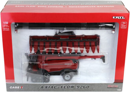 CASE IH 9260 AFS Moissonneuse batteuse sur chenilles avec barre de coupe et bec à maïs – Image 5