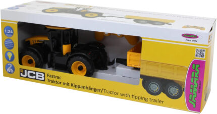 Trateur JCB Fastrac avec remorque radio-commandé 2,4 GHz – Image 5