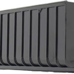 Container déposable 40m3 noir