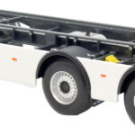 GS MEPPEL remorque porte container ampliroll blanc