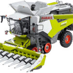 CLAAS Lexion 6900 TT Moissonneuse batteuse avec bec à maïs CORIO 1275