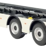 GS MEPPEL remorque porte container ampliroll blanc