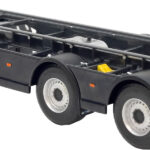GS MEPPEL remorque porte container ampliroll, antracite