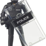 Figurine POLICE maintien de l'ordre avec accessoires