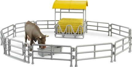 Coffret Enclos, mangeoire et vache – Image 3