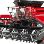 CASE IH AF11 Moissonneuse batteuse jumelées avec 2 barre de coupe