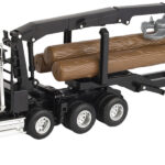 FREIGHTLINER 122SD 6x2 camion forestier avec grue de chargement