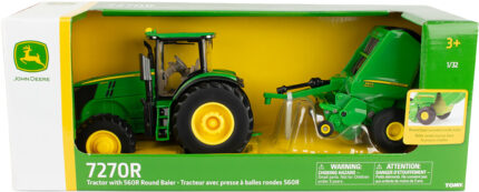 JOHN DEERE 7270R avec presse à balles JOHN DEERE 560R – Image 3