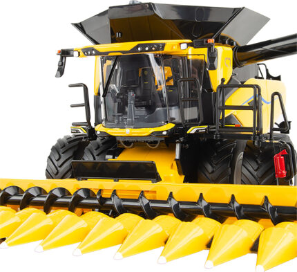 NEW HOLLAND CR11 Moissonneuse batteuse sur chenilles avec 2 barre de coupe – Image 4
