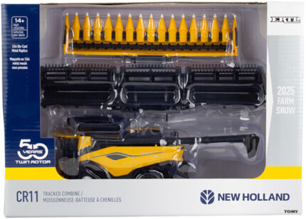 NEW HOLLAND CR11 Moissonneuse batteuse jumelées avec 2 barre de coupe – Image 4