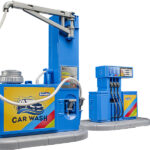 Station Service et de lavage avec accessoires