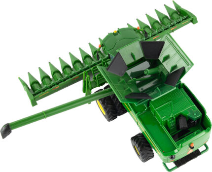 JOHN DEERE S680 Moissonneuse batteuse sur roues jumelées avec 2 barres de coupe – Image 3